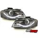 REFLEKTORY AUDI A3 8P 03-08 CZARNE