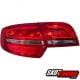 ZESTAW LAMP TUNINGOWYCH AUDI A3 SPORTBACK CZERWONE / PRZEŹROCZYSTE
