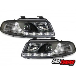 REFLEKTORY AUDI A4 B5 95-98 CZARNE