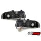 REFLEKTORY AUDI A4 B5 99-01 CHROM