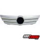 ATRAPA PRZEDNIA GRILL MERCEDES C KLASA C203 COUPE 04+ CL LOOK CHROM / SREBRNA