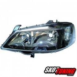 REFLEKTOR PRAWY OPEL ASTRA G 98-04 CZARNE