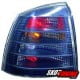 LAMPY TYLNE OPEL ASTRA G 3/5 DRZWIOWE 98-04 CZARNE