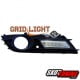 ŚWIATŁA DO JAZDY DZIENNEJ OPEL ASTRA H 04-07 CHROM