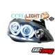 REFLEKTORY CCFL OPEL CORSA C 01-06 CZARNE