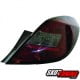 LAMPY TYLNE LED OPEL CORSA D 06-14 5D CZERWONE / DYMIONE