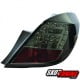 LAMPY TYLNE LED OPEL CORSA D 06-14 5D CZARNE / DYMIONE