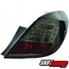 LAMPY TYLNE LED OPEL CORSA D 06-14 5D CZARNE / DYMIONE