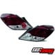 LAMPY TYLNE LED OPEL CORSA D 06-14 3D CZERWONE / PRZEŹROCZYSTE