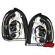 LAMPY TYLNE OPEL CORSA B 03.93-03.01 CZARNE