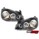 REFLEKTORY CCFL OPEL CORSA C 01-06 CZARNE