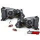 REFLEKTORY CCFL OPEL CORSA C 01-06 CZARNE