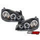 REFLEKTORY CCFL OPEL CORSA C 01-06 CZARNE