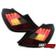 LAMPY TYLNE LED OPEL CORSA D 06-10 5D CZARNE / DYMIONE