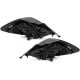 LAMPY TYLNE LED OPEL CORSA D 06-10 5D CZARNE / DYMIONE