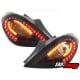 LAMPY TYLNE LED OPEL CORSA D 06-08 3D CZARNE / DYMIONE