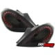 LAMPY TYLNE LED OPEL CORSA D 06-08 3D CZARNE / DYMIONE