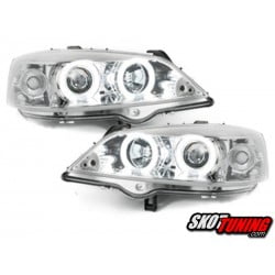 REFLEKTORY CCFL OPEL ASTRA G 98-04 CHROM