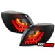 LAMPY TYLNE LED OPEL ASTRA H GTC CZARNE / DYMIONE
