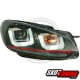 REFLEKTORY VW GOLF VI 08-12 CZARNE GOLF 7 LOOK