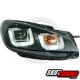 REFLEKTORY VW GOLF VI 08-12 CZARNE GOLF 7 LOOK
