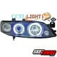 REFLEKTORY CCFL OPEL VECTRA B 96-98 CZARNE