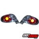 LAMPY TYLNE PEUGEOT 206 CC 98-05 PRZEŹROCZYSTE