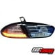 LAMPY TYLNE LED SEAT LEON 1P1 09-12 CZARNE