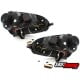 REFLEKTORY CCFL VW GOLF V 03-09 CZARNE Z RINGAMI