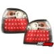 LAMPY TYLNE LED VW GOLF III 91-98 CZARNE