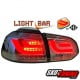LAMPY TYLNE LED ZESTAW VW GOLF 6 CHROM / DYMIONE