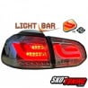 LAMPY TYLNE LED ZESTAW VW GOLF 6 CHROM / DYMIONE