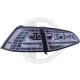 LAMPY TYLNE LED VW GOLF VII +12 CHROM / DYMIONE