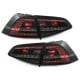 LAMPY TYLNE LED VW GOLF VII +13 GTI LOOK CZARNE / DYMIONE