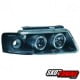 REFLEKTORY VW PASSAT 3B 96-00 CZARNE RINGI