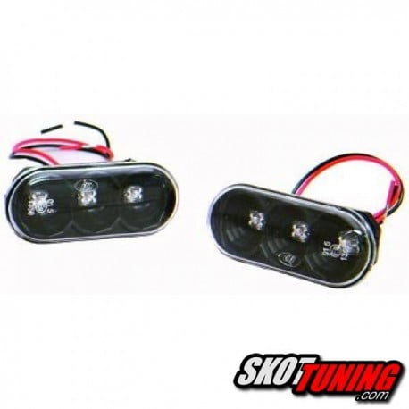 KIERUNKOWSKAZY BOCZNE LED VW SEAT 97+ CZARNE