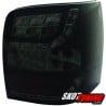 LAMPY TYLNE LED VW PASSAT VARIANT 3BG 00-04 CZARNE DYMIONE + KIERUNKOWSKAZ LED