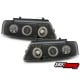 REFLEKTORY VW PASSAT 3B 96-00 CZARNE RINGI LIGHTBAR