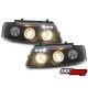 REFLEKTORY VW PASSAT 3B 96-00 CZARNE RINGI LIGHTBAR