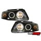 REFLEKTORY VW PASSAT 3B 96-00 CZARNE RINGI