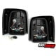 LAMPY TYLNE LED VW PASSAT 3B VARIANT 97-01 CZARNE/DYMIONE