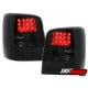 LAMPY TYLNE LED VW PASSAT 3B VARIANT 97-01 CZARNE/DYMIONE