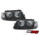 REFLEKTORY VW PASSAT 3B 96-00 CZARNE RINGI