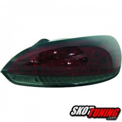 LAMPY TYLNE LED VW SCIROCCO 08-14 CZERWONE / DYMIONE + KIERUNKOWSKAZ LED