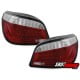 LAMPY TYLNE LED BMW 5 E60 04-07 CZERWONE / PRZEŹROCZYSTE LIGHTBAR