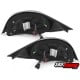 LAMPY TYLNE LED BMW 5 E60 04-07 CZERWONE / PRZEŹROCZYSTE LIGHTBAR