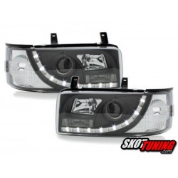 DRL REFLEKTORY VW T4 90-03 CZARNE