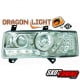 REFLEKTORY VW T4 90-03 CHROM Z KIERUNKOWSKAZEM LED