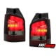 LAMPY TYLNE LED VW TRANSPORTER T5 2010+ CZERWONE / DYMIONE Z KIERUNKOWSKAZEM LED