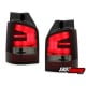 LAMPY TYLNE LED VW TRANSPORTER T5 2010+ CZERWONE / DYMIONE Z KIERUNKOWSKAZEM LED